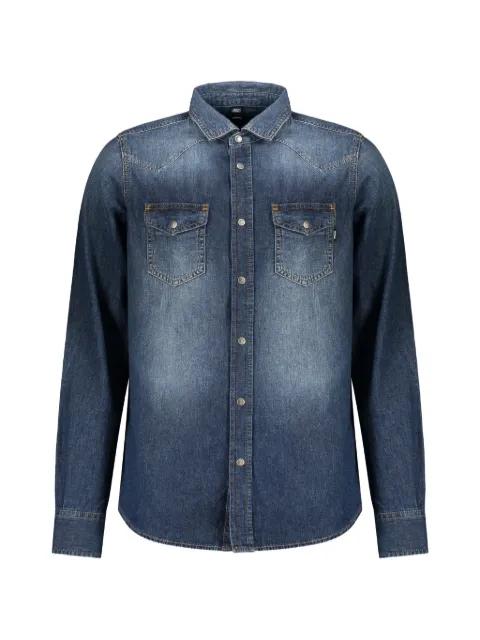 denim long-sleeve shirt by DIESEL