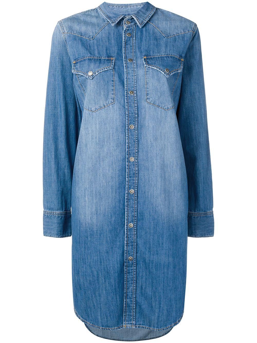 denim shirt dress by DIESEL