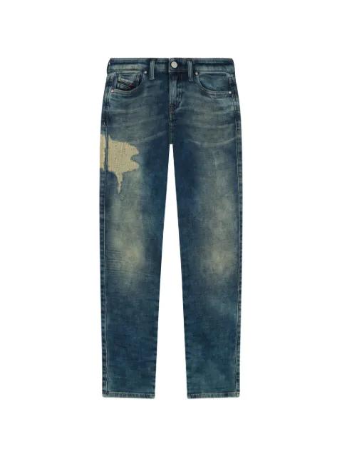 distressed-effect classic-fit jeans by DIESEL