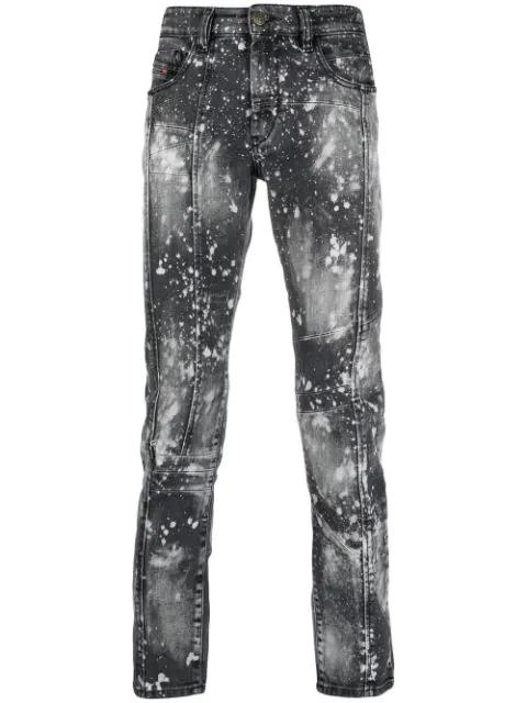 distressed skinny jeans by DIESEL