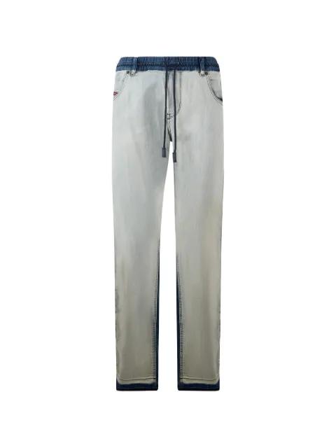 elasticated-waist drawstring jeans by DIESEL