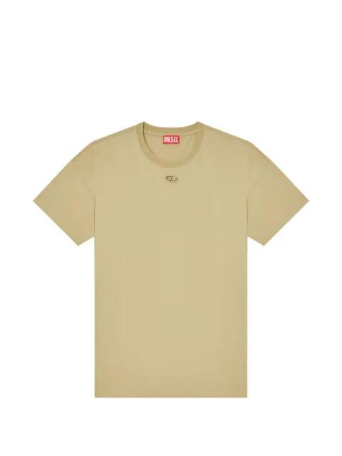 embroidered-logo cotton T-shirt by DIESEL