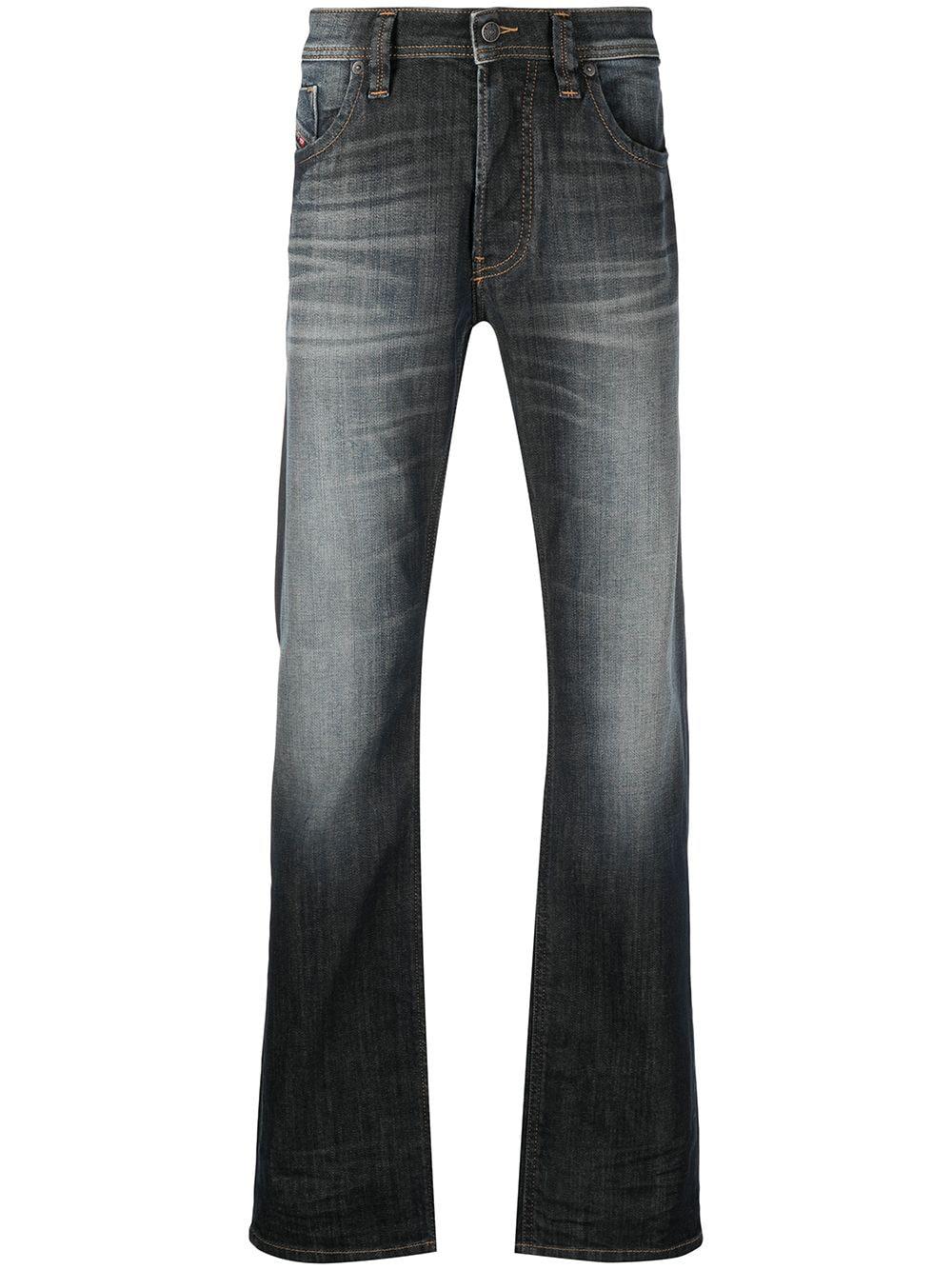 faded bootcut jeans by DIESEL