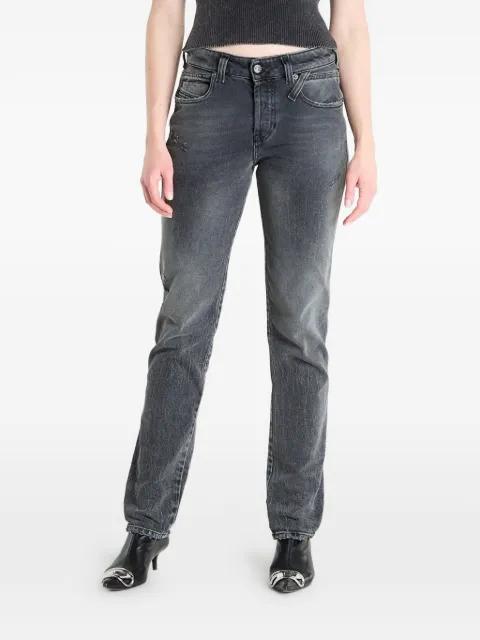 faded-wash distressed jeans by DIESEL