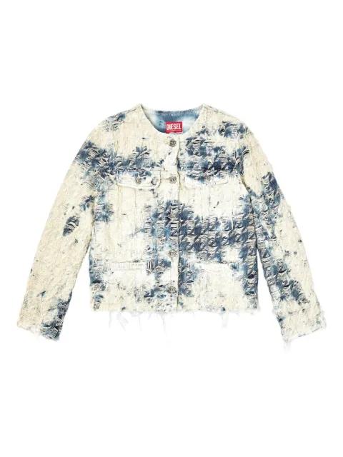 frayed jacket by DIESEL