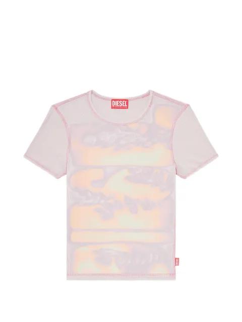 graphic-print T-shirt by DIESEL