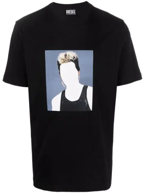 graphic-print T-shirt by DIESEL
