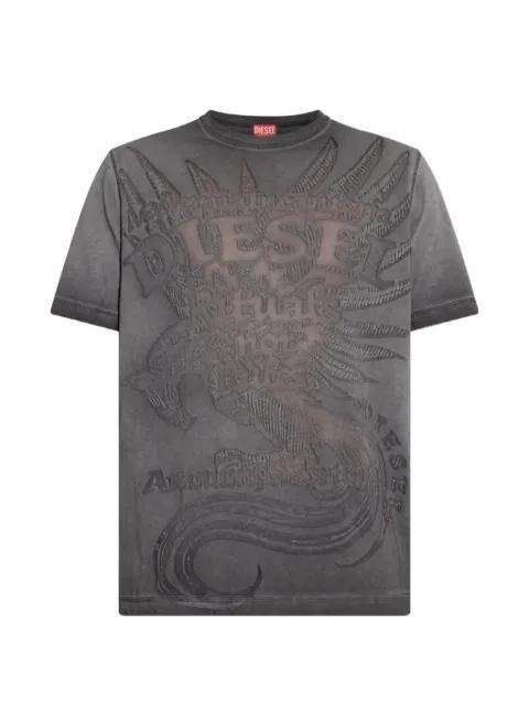 graphic-print T-shirt by DIESEL