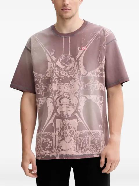 graphic-print T-shirt by DIESEL