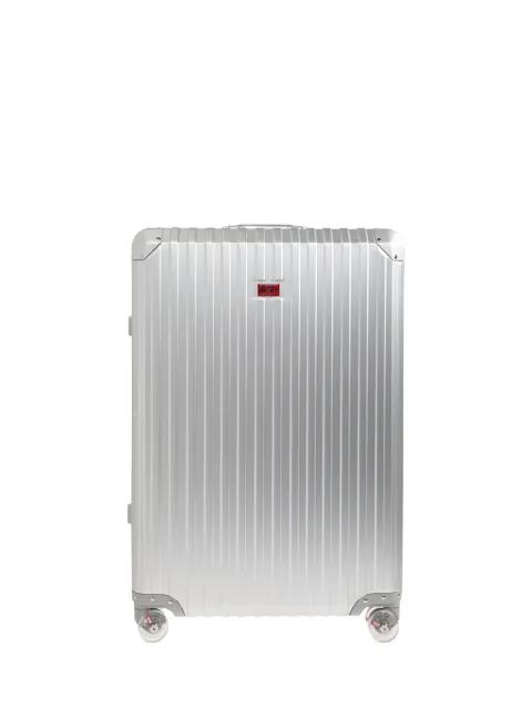 grooved suitcase by DIESEL