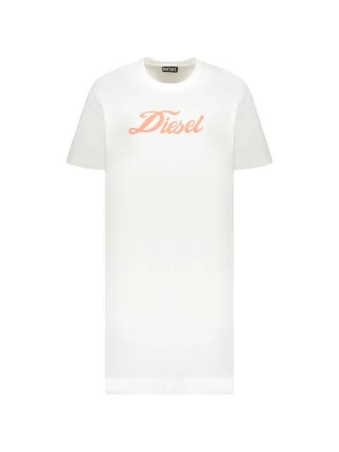 logo cotton dress by DIESEL