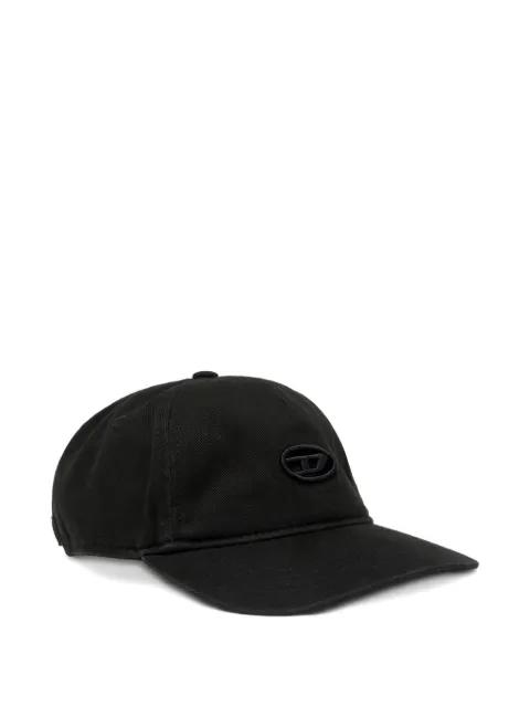 logo-embroidered baseball cap by DIESEL