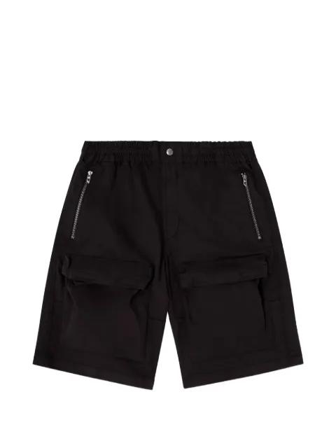 logo-embroidered cargo shorts by DIESEL