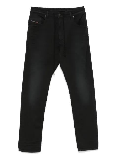 logo-embroidered jeans by DIESEL