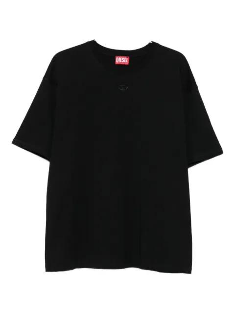 logo-embroidered t-shirt by DIESEL