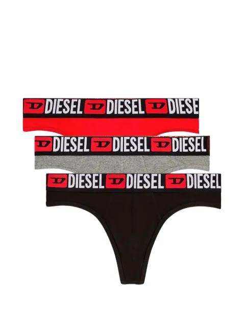 logo-jacquard briefs (set of three) by DIESEL