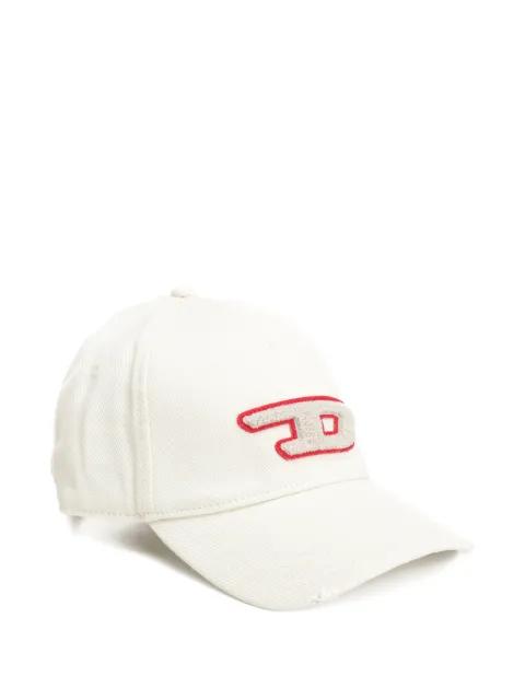 logo-patch baseball cap by DIESEL
