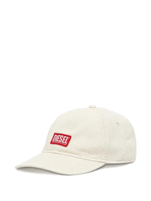 logo-patch baseball cap by DIESEL