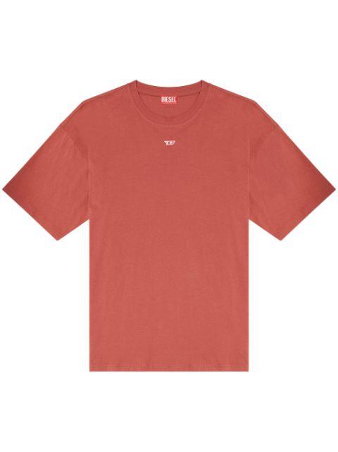 logo-patch organic-cotton t-shirt by DIESEL
