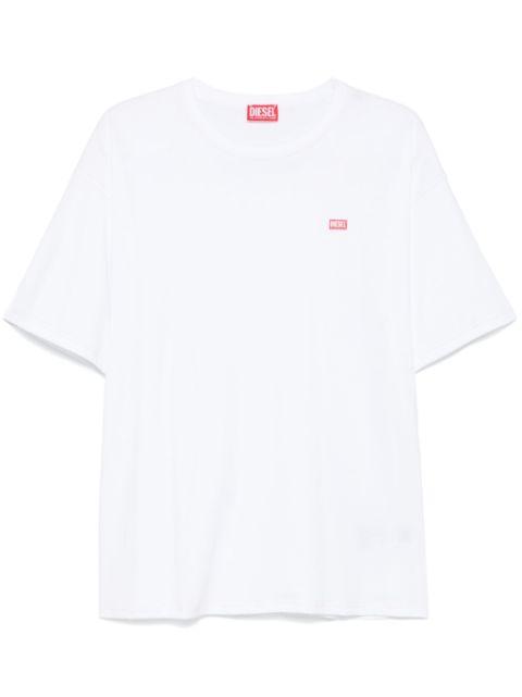 logo-print T-shirt by DIESEL