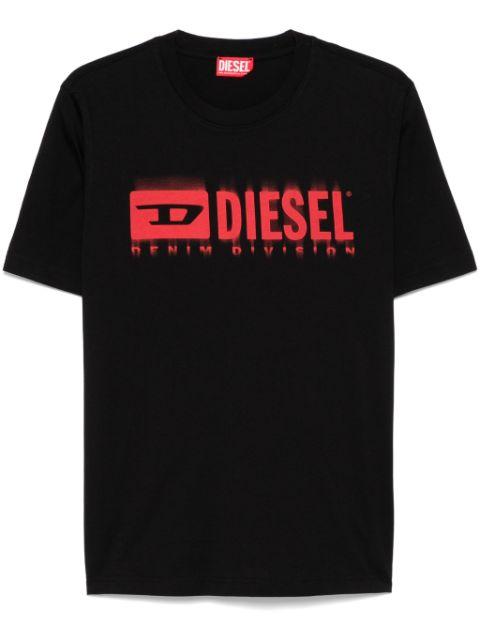 logo-print T-shirt by DIESEL
