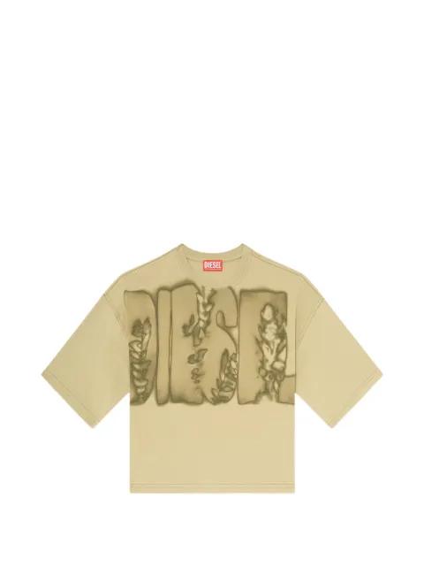logo-print T-shirt by DIESEL