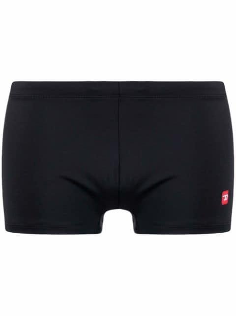 logo-print boxers by DIESEL