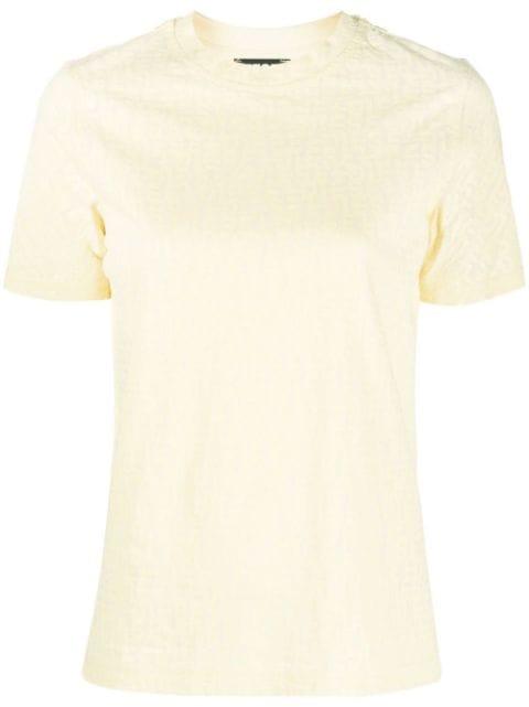 logo-print short-sleeve T-shirt by DIESEL
