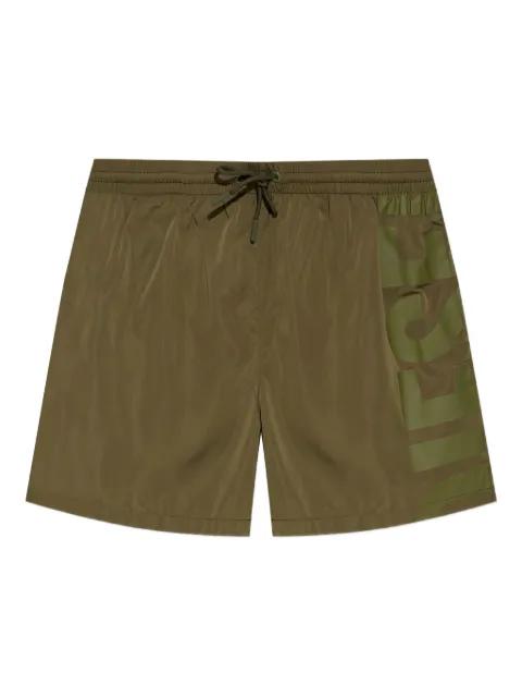 logo-print swim shorts by DIESEL