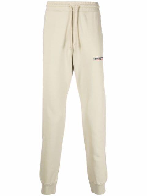 logo-print tracksuit bottoms by DIESEL