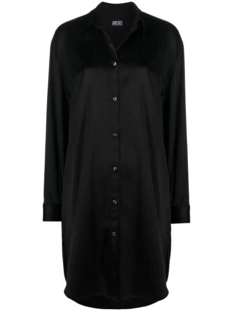 logo shirt dress by DIESEL