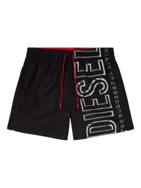 logo swim shorts by DIESEL