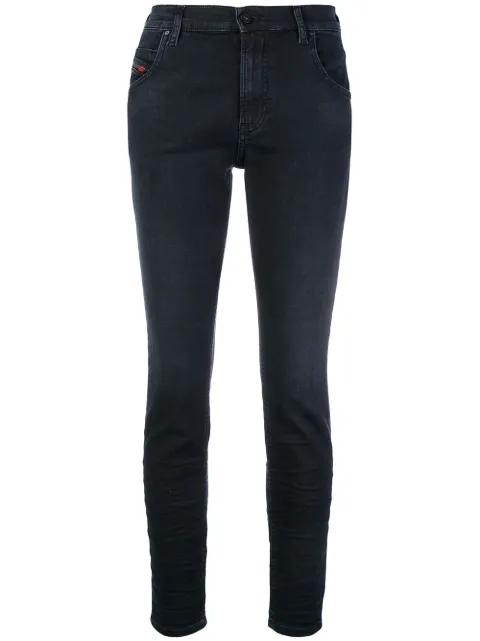 mid-rise skinny jeans by DIESEL
