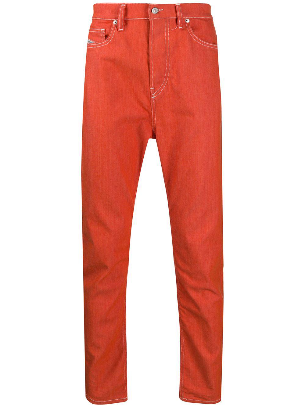 mid-rise slim fit jeans by DIESEL