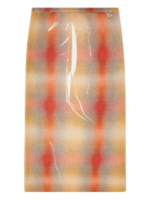 midi M-Cherie-A skirt by DIESEL