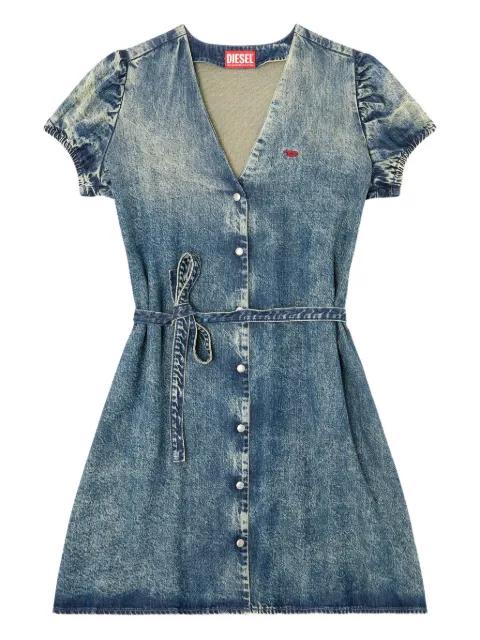 mini De-Ollish-D buttoned-front day dress by DIESEL