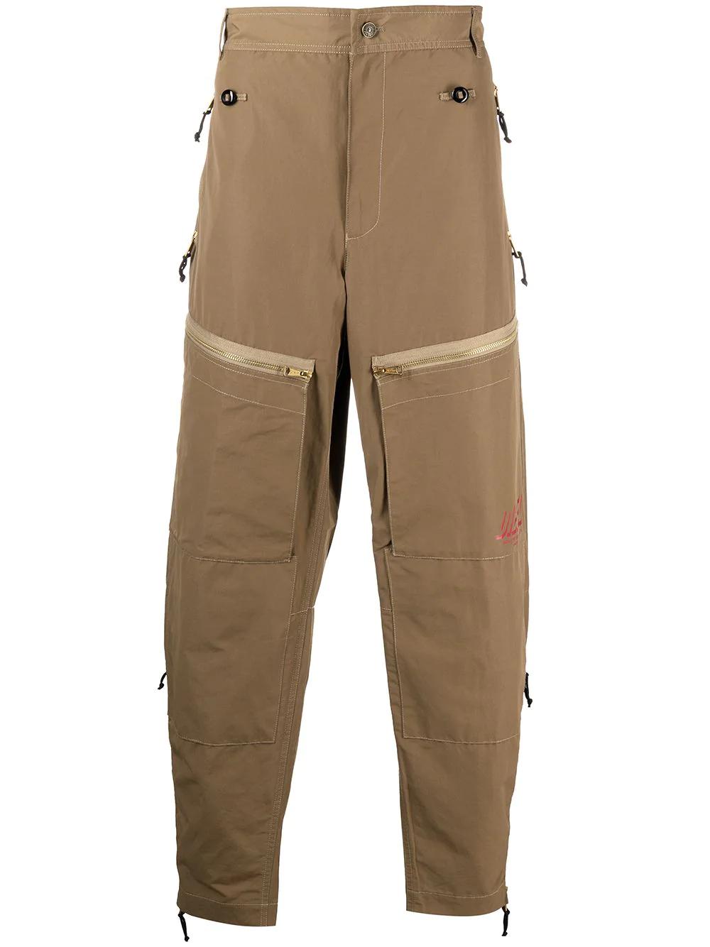 multi-pocket utility trousers by DIESEL