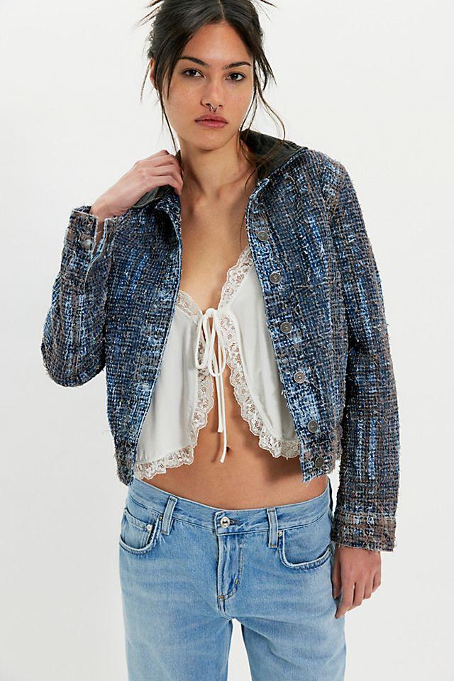 Diesel De-Ateli-S Denim Jacket by DIESEL | FREE PEOPLE