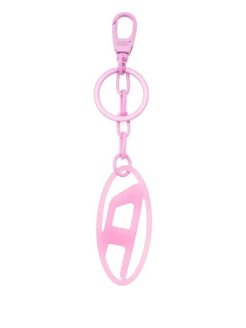 oval d charm keyring by DIESEL