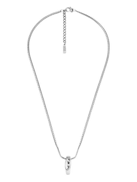 oval logo ring necklace by DIESEL
