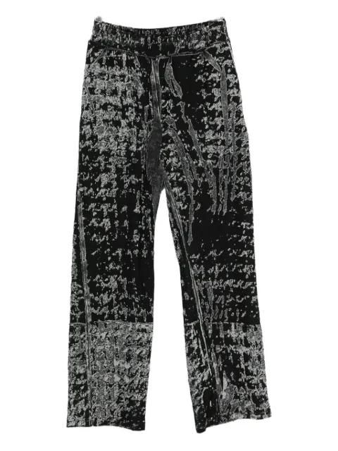 patterned pants by DIESEL