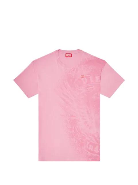 pigment-print T-shirt by DIESEL
