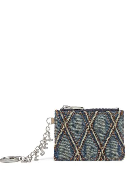 quilted denim cardholder by DIESEL
