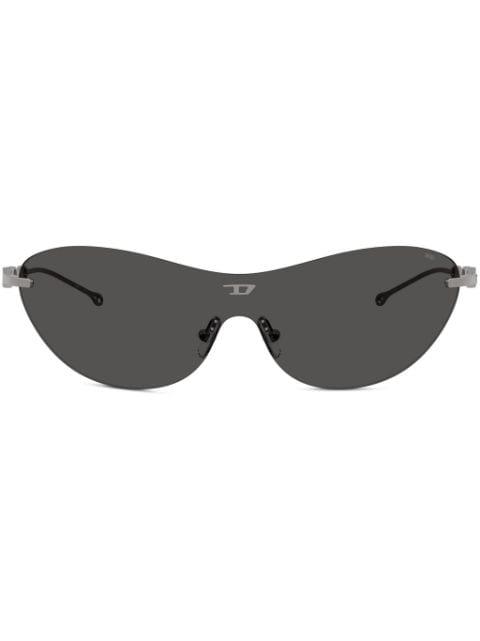 rimless cat-eye sunglasses by DIESEL