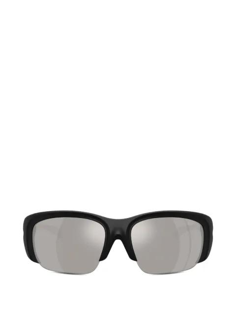 semi-rimless wrap-around sunglasses by DIESEL