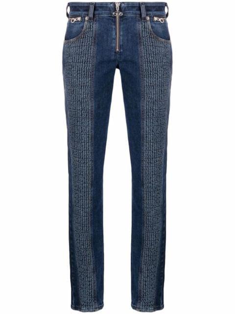 skinny-cut D-Vision jeans by DIESEL
