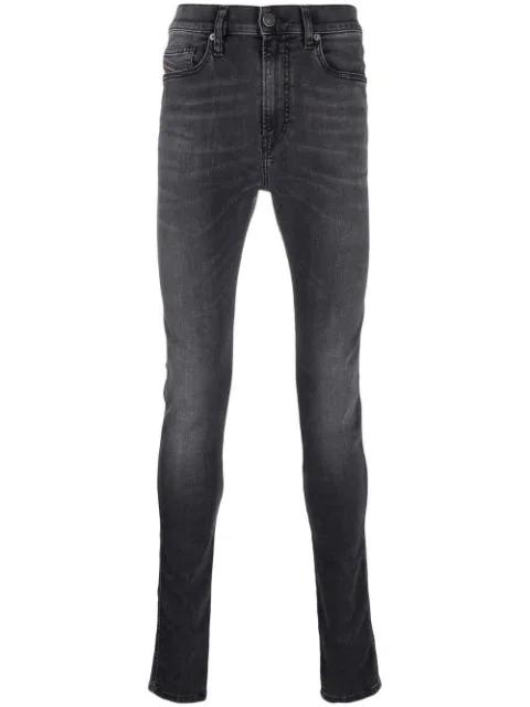 skinny d-istort jeans by DIESEL