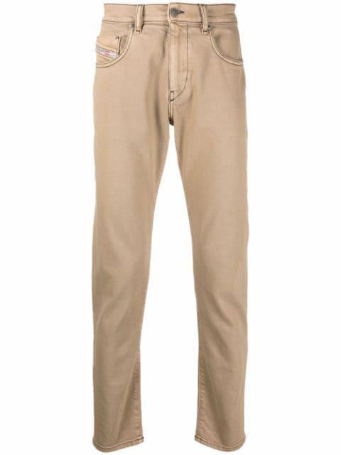 slim-cut chino trousers by DIESEL