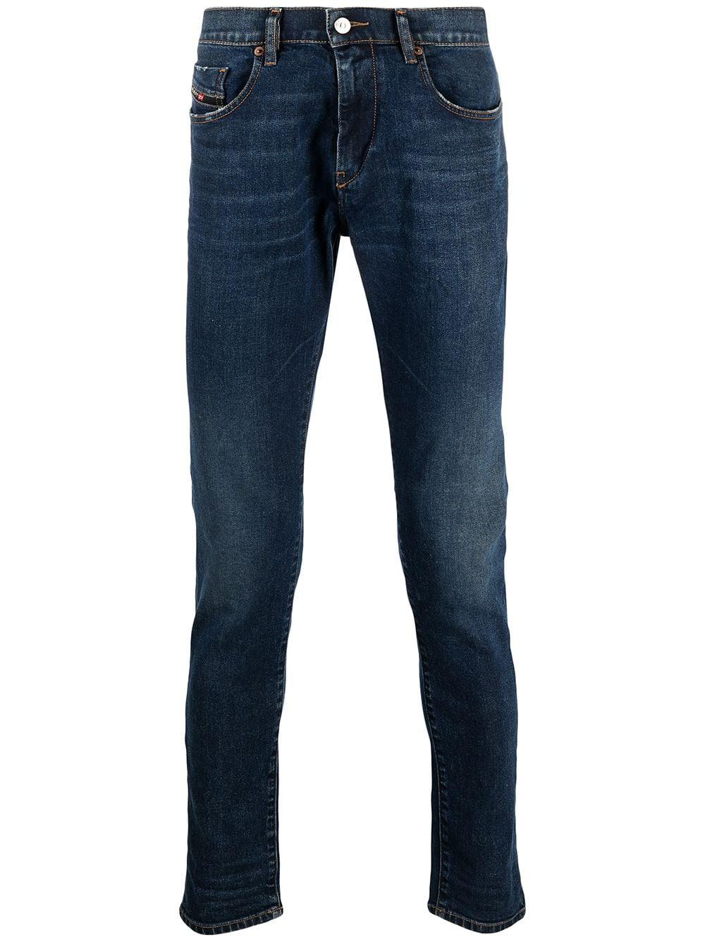 slim-cut denim jeans by DIESEL