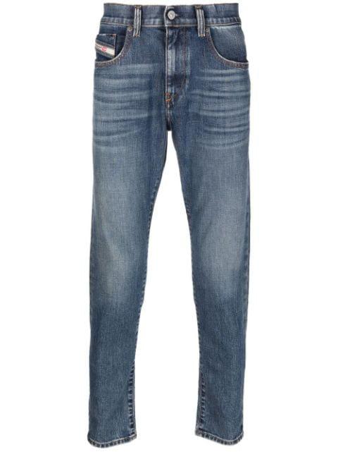 slim-cut mid-wash jeans by DIESEL